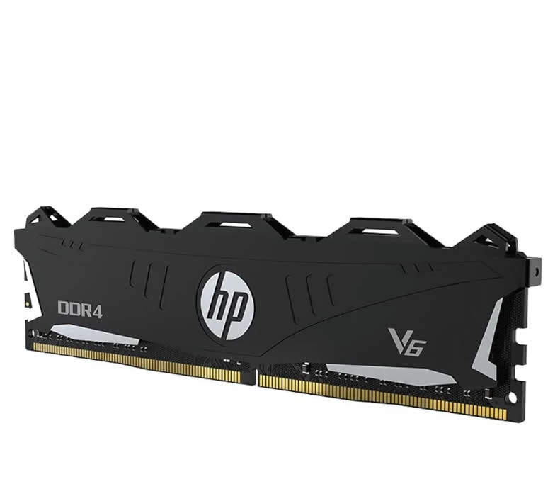 Hp V6 Udimm Ddr4 3200 Mhz 8gb Heatsink Black